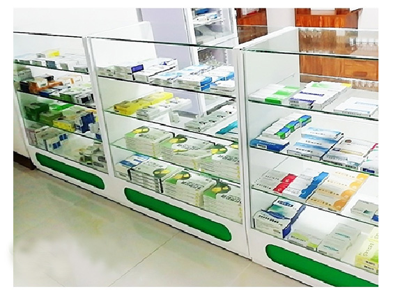 淮阳药店台药品柜批发定做