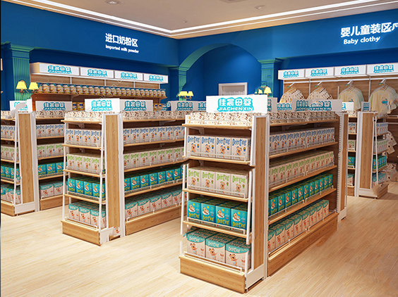 郑州金水区佳乐孕婴用品店展柜