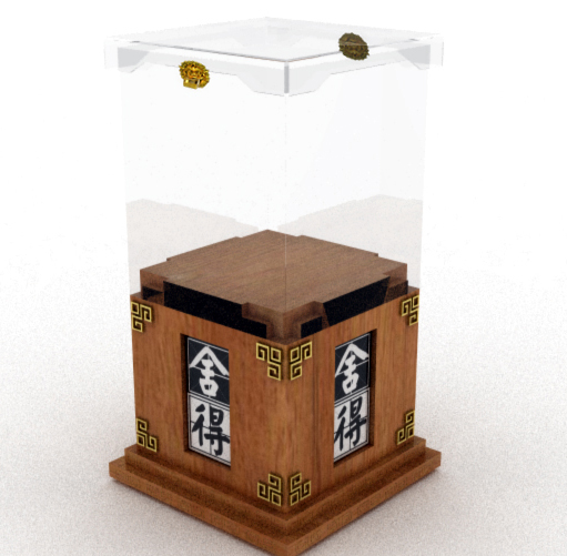 舍得酒柜效果图