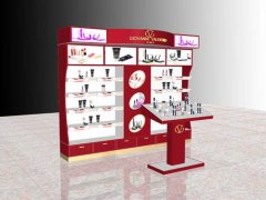 化妆品展示柜效果图推荐泰达精品质量
